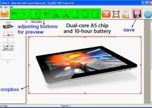 PDF Trimmer for Tablet PC screenshot