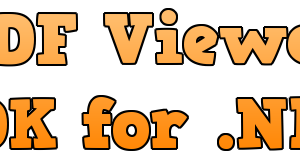 software - PDF Viewer SDK for .NET 2.0 screenshot