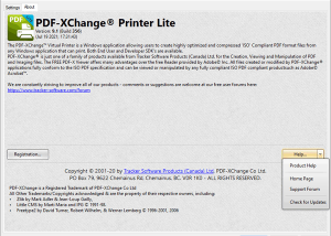 Full PDF-XChange Printer Lite screenshot