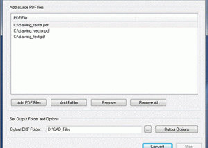 software - PDF2DWG 9.17.25 9.17.25 screenshot