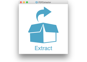 PDFExtractor screenshot