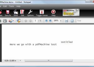 software - pdfMachine 15.40 screenshot