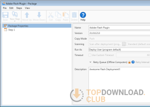 Full PDQ Deploy screenshot