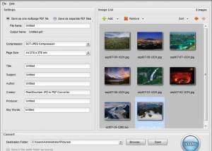 software - PearlMountain JPG to PDF Converter 1.2.4 screenshot