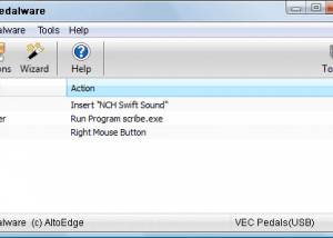 software - Pedalware Foot Pedal Software 1.00 screenshot