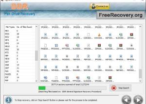 software - Pen Drive File Retrieval Software 6.0.1.2 screenshot