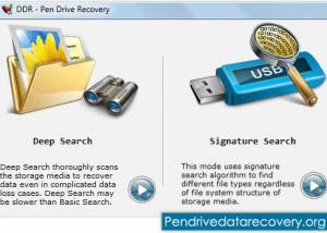 PenDrive Data Recovery screenshot