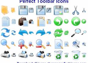 Perfect Toolbar Icons screenshot