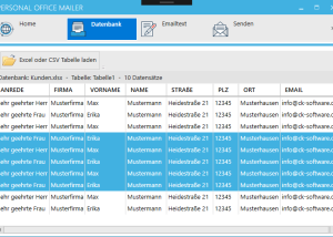 software - Personal Office Mailer 3.3.0.0 screenshot