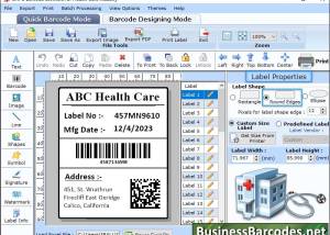 software - Pharmacy Barcodes Maker Application 15.27 screenshot