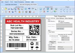 software - Pharmacy Product Barcode Making Software 9.2.3.2 screenshot