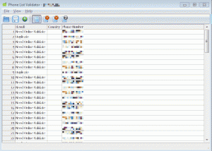 software - Phone List Validator 1.0.1.2 screenshot