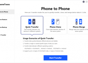 PhoneTrans screenshot