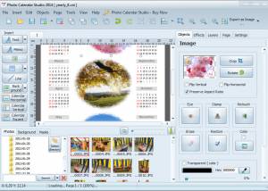 software - Photo Calendar Studio 2016 2.0 screenshot