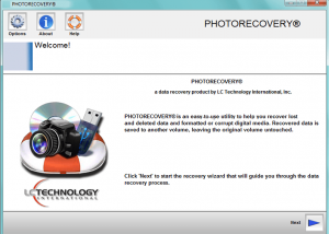 PHOTORECOVERY Professional 2019 for Wind screenshot