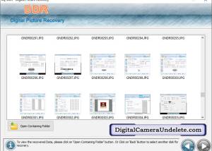 software - Photos Undelete Program 5.2 screenshot