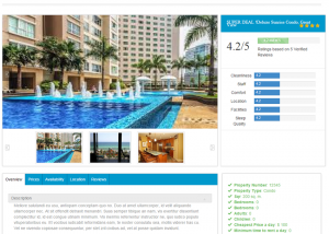 software - PHP Vacation Rental Script 1.0 screenshot