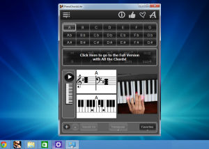 PianoChordsLite screenshot