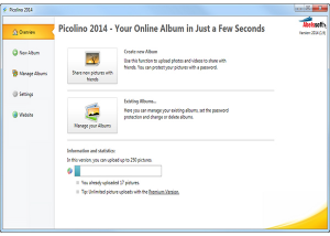 software - Picolino 2014 screenshot