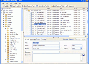 software - Pistonsoft MP3 Tags Editor 2.75 screenshot