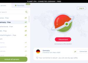 software - Planet VPN - Free VPN Proxy 2.8.26.44 screenshot