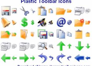 software - Plastic Toolbar Icon Set 2013.1 screenshot