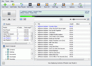 PlayPad Free Audio Player screenshot