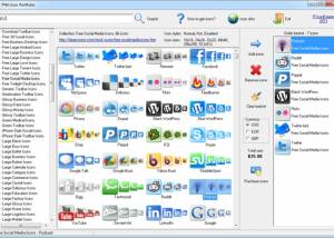 software - PNG Icon Portfolio 2016.1 screenshot