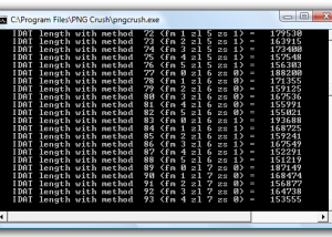 Pngcrush 64-bit screenshot