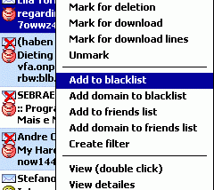 Pocket SpamFilter screenshot