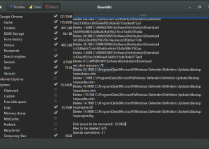 software - Portable BleachBit 4.6.0 screenshot
