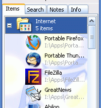 software - Portable PStart 2.11.0.5 screenshot