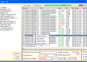 Portable Recover Files screenshot