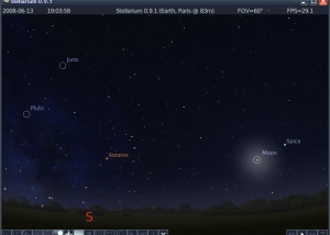 software - Portable Stellarium 23.4 screenshot