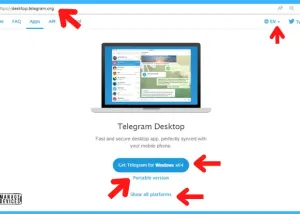 Full Portable Telegram Desktop screenshot