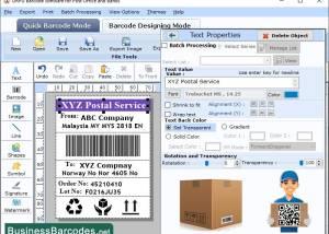 software - Post Office Barcode Application 8.8.4.8 screenshot