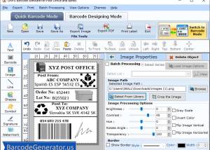 software - Post Office Barcode Generator 6.1.7 screenshot