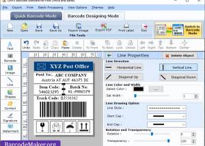 software - Post Office Barcode Generator 6.5 screenshot