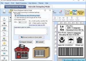 software - Post Office Barcode Label Software 5.5 screenshot