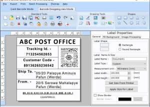 software - Postal Service Barcode Creator Program 9.2.3.2 screenshot