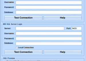 software - PostgreSQL Tables To MS SQL Server Converter Software 7.0 screenshot