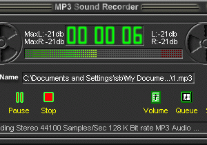 software - Power MP3 Recorder 6.5 screenshot