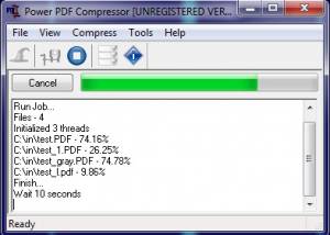 software - Power PDF Compressor 1.21 screenshot