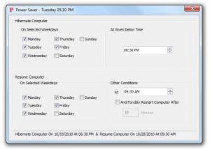 software - Power Saver 1.0 screenshot