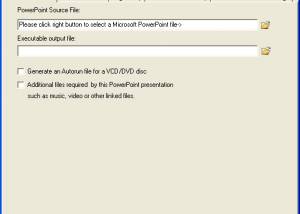 software - PPT to EXE Converter Pro 5.87 screenshot