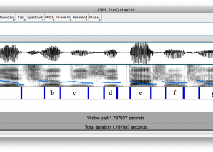 Full Praat screenshot