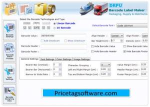 software - Price Tag Barcode 7.3.0.1 screenshot