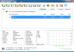 PrimoCache screenshot