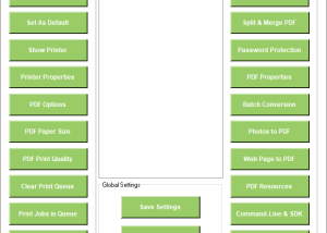 software - Print to PDF Toolkit Pro 3.0 screenshot