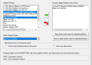 software - Print2RDP 6.99 screenshot
